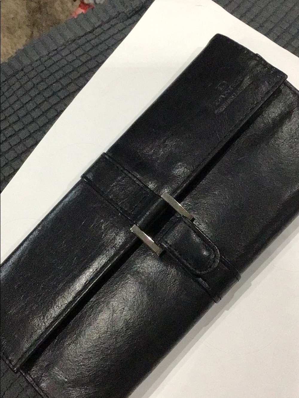 Danier Leather jewelry travel case